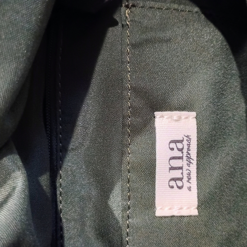 a.n.a Teal Leather Shoulder Bag with Gold Accents - Picture 9 of 10